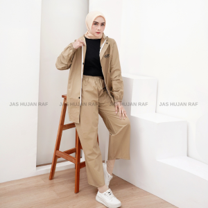 jas hujan dewasa setelan baju dan celana bisa cod