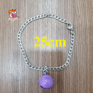 Vòng cổ có chuông cho thú cưng size lớn (sóc Bắc Mỹ sóc Hymalaya chó mèo...) inox không gỉ