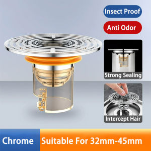 Bathroom 32-45mm Drainage Floor Drain Anti Odor And Insect Proof Filter Magnetic Sewer Pipe Drainage Core Drain Pipe Parts