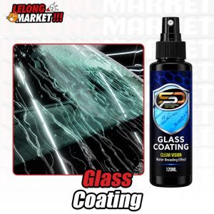 SPD Glass Coating 120ml Windscreen Side Mirror Car Glass Cermin Depan Coating Water Repellent Rain Proof Clear Vision