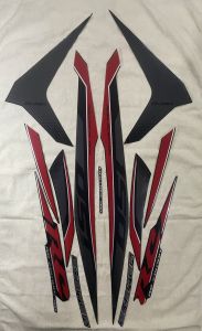 Bộ tem decal dán xe máy Yamaha Exciter 150 đời 2018 màu đỏ zin thái siêu đẹp