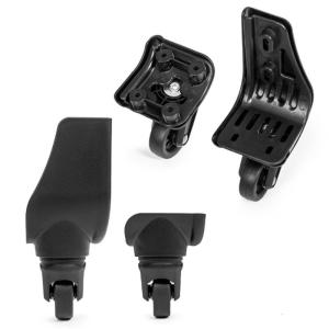 4 Pieces Suitcase Spinner Wheels Easy Installation Practical Plastic Replacement Accesories for Various Luggage Models