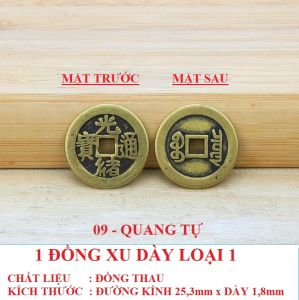 Combo đồng xu phong thủy may mắn bỏ bóp ví chiêu tài chiêu lộc Quý khách vui lòng xem mô tả trên ảnh cho từng phân loại và chọn