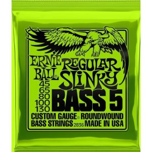 (FAST DELIVERY) Ernie Ball Nickel Wound Electric Bass Strings 2836 Regular Slinky 2832 Regular Slinky 2834 Super Slinky Taili Gitar Bass