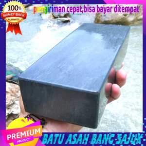 Batu asah hitam asli alam grit 6000 ukuran 20x8x5cm