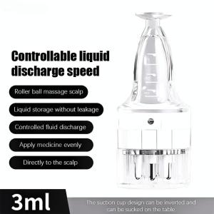 Scalp medication applicator hair growth liquid applicator ball Pinching and massage instrument  Tahan lama