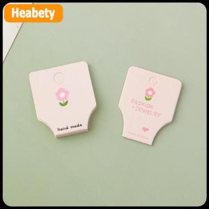 【2-3 ngày giao hàng】 50pcs Hồng Hoa gấp đóng gói các tông hiển thị thẻ cho Handmade Vòng Cổ Vòng đeo tay Mũ Nón hairband bán lẻ treo nhãn