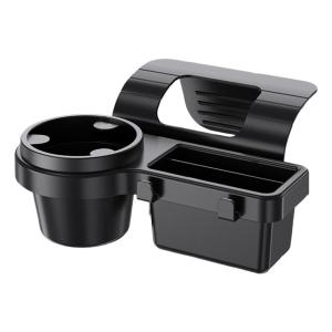 4 in1 Multifunctional Car Side Door Window Storage Box Organizer with Cup Holder Double Hook Hanging Storage Rack