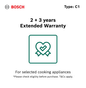 Bosch Built-In Appliances Extended Warranty C1