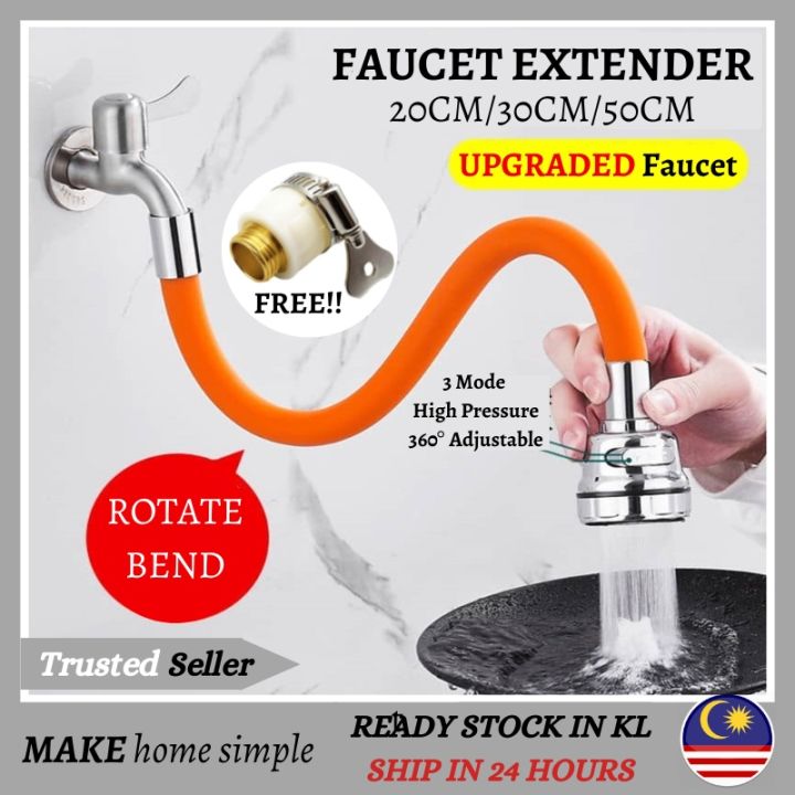 k84uKmTm (UPGRADED) Universal Foaming Extension Tube 360° Rotatable