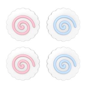 Nhiều màu phím điều khiển bảo vệ chống trượt bọc chân nội thất bằng si-li-côn phổ Khả năng tương thích cho SW2 gamepads thoải mái chơi game