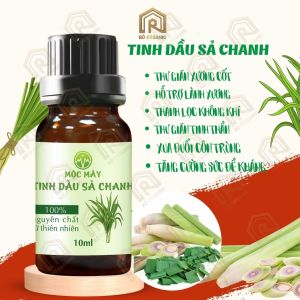 (HCM)Sả Chanh 10ml Tinh Dầu Thiên Nhiên Sả Chanh Xua Đuổi Côn Trùng Khuếch Tán Hương Thơm Sả Chanh 10ml - Rô Organic