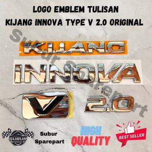 Logo Emblem Bagasi Kijang Innova Reborn 2.0 Type V Original