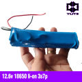 18650 battery 4pcs battery build 3.7v  1s 8000mah capacity with 12a bms. 