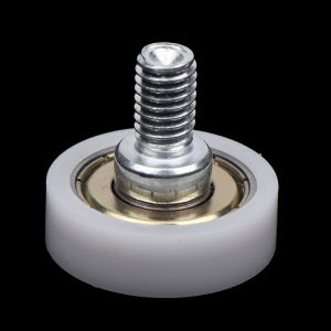 💞【Special price】💖Muya 1PC M6x22x7 External Thread Plastic Arc Spherical Convex Wheel Screw Bearing Roller Drawer Mechanical Equipment Accessories