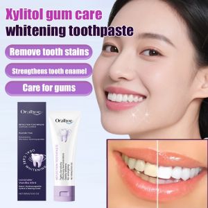 Mouth Care Toothpaste Clean Dirt Pampering Gums Whitening Toothpaste Xylitol Cleaning Toothpaste Xylitol Toothpaste Gum Care Toothpaste Morning Breath Neutralizer Gentle Gum Care & Teeth Cleaning Formula For Daily Oral Hygiene PH Balanced