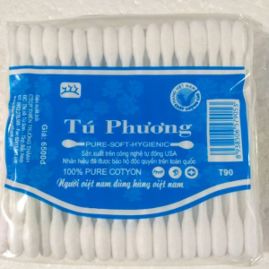 Bông tăm ngoáy tai Aten cho người lớn gói 100 que tăm bông ngoáy tai Aten