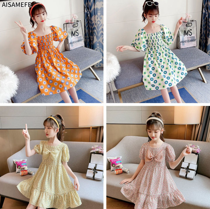 Váy trẻ em phong cách Hàn Quốc cổ điển Mùa xuân Hạ mới cho bé gái – Ji  BabyKorea Vietnam