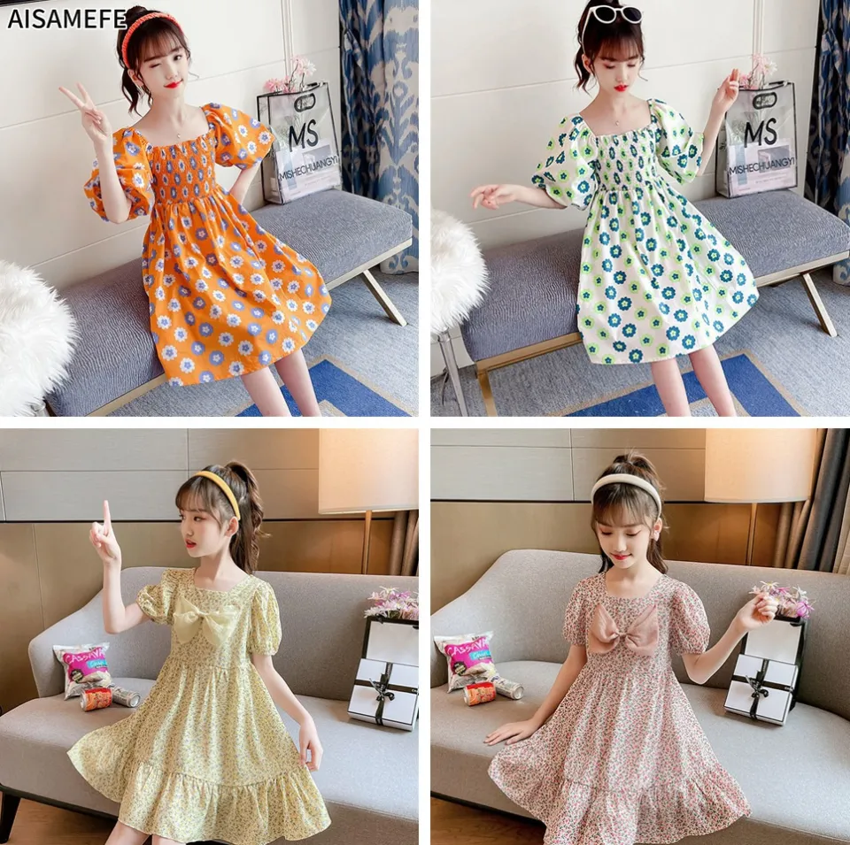 Quần áo trẻ em bé gái váy mùa hè váy yếm 5 váy trẻ em 4
