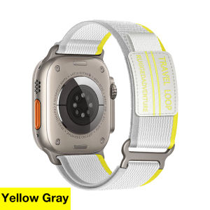 Sanptoch Sport iWatch Bands For Apple Watch 38mm 40mm 41mm 42mm 44mm 45mm 49mm Stretchy Nylon Strap For iWatch Series 9/8/7/6/5/4/SE/Ultra2 Rugged Loop Bracelet