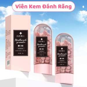 Viên nhai chăm sóc răng miệng viên kem đánh răng có mùi thơm di động du lịch