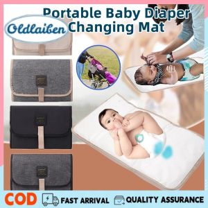 Oldlaiben Foldable Baby Diaper Changing Pad Portable Waterproof Newborn Nappy Changing Mat Outdoor Travel