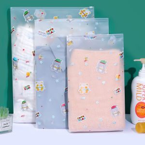 Waterproof Dustproof Transparent Clothes Underwear Storage Bag Travel Packing Zip&lock Seal Classification