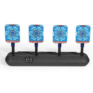 4-Position Target Electric Scoring Target Automatic Reset Electric Scoring Target With Light For Easy Shooting Practice