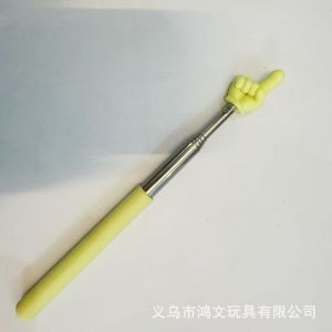 Finger Retractable Teaching Pointer Preschool Reading Guide Stick Learning Tools Class Whiteboard Pointer