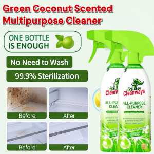 Green Coconut Scented Multipurpose Cleaner Anti-Bacterial Stain Remover Powerful Cleaning Tablets Cleaning Oil Stains