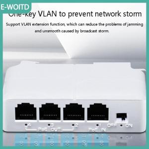 【E-WOITD】 4 cổng PoE Extender không thấm nước PoE Repeater cho IP cổng truyền Extender cho PoE chuyển đổi NVR IP Camera