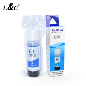 【PH Ready Stock】L&C Original 001 Premium Ink Dye Ink Refill Ink Black 127ml / Cyan Magenta Yellow 70ml Compatible For Epson printer L4150 L4160 L6160 L6170 L6190
