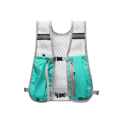 NEXASHOP Running Water Bottle Storage Vest Lightweight Running Vest Reflective Hydration Water Chest Pack With Phone Holder Cycling Vest