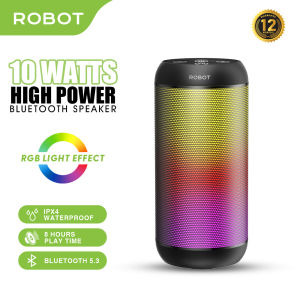 Robot RB510 bluetooth speaker RGB Lights Bass IPX4 Waterproof 2000mAh Portable Wireless speaker