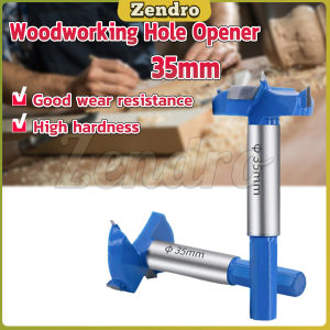ZEO Drill Bits Tungsten Carbide Wood Hole Saw Auger Opener Woodworking Hinge Hole Drilling Boring Bit Cutter 35mm
