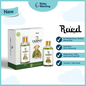 Babymommy👶Raed Minyak Cajeput 50ml Premium Cajeput Oil Raed Cajeput Aromatherapy Oil