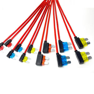 438178 ZXC Micro Standard ATM APM Blade Mini Medium Simple Safety Device 10A 15A 20A Car Fuse Holder Add-a-circuit TAP Adapter