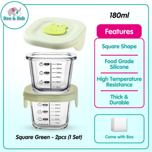 MISUTA 120ML Snack Box Storage for Baby | Fresh Food Fruits Storage Box | Child Food Container Milk Powder