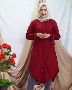 REEMA LONG TUNIK: Model Dress Wanita Terbaru 2021