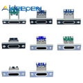 Aideepen 6pin USB C Cổng kết nối cái đế gắn bảng Jack Type-C cổng sạc điện thoại của dây hàn Loại ổ cắm với CC 1 2 Pin sửa chữa tấm. 