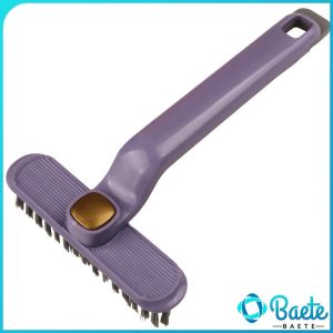 2 in 1 Rotating Gap Cleaning Brush 360 Degree Rotatable Head Scrubber Cleaner Bathroom Tile Floor Gap Brushes