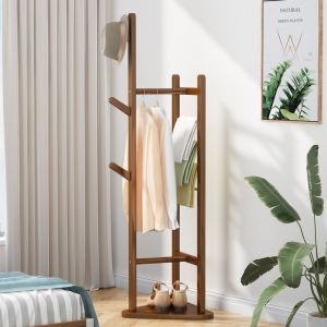 ชั้นวางของ ราวไม้แขวนหมวก ราวไม้ ราวแขวน ชั้นวางต้นไม้ ชั้นไม้ ราวแขวนเสื้อผ้า ราวแขวนกระเป๋า ราวผ้าไม้