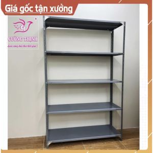 Kệ Sắt V Lỗ Đa Năng Rộng 05m x Dài 1m x Cao 2m 4-5-6 Tầng – Lắp Ghép Đa Năng. GIAO HÀNG HỎA TỐC 1-2H TẠI TPHCM