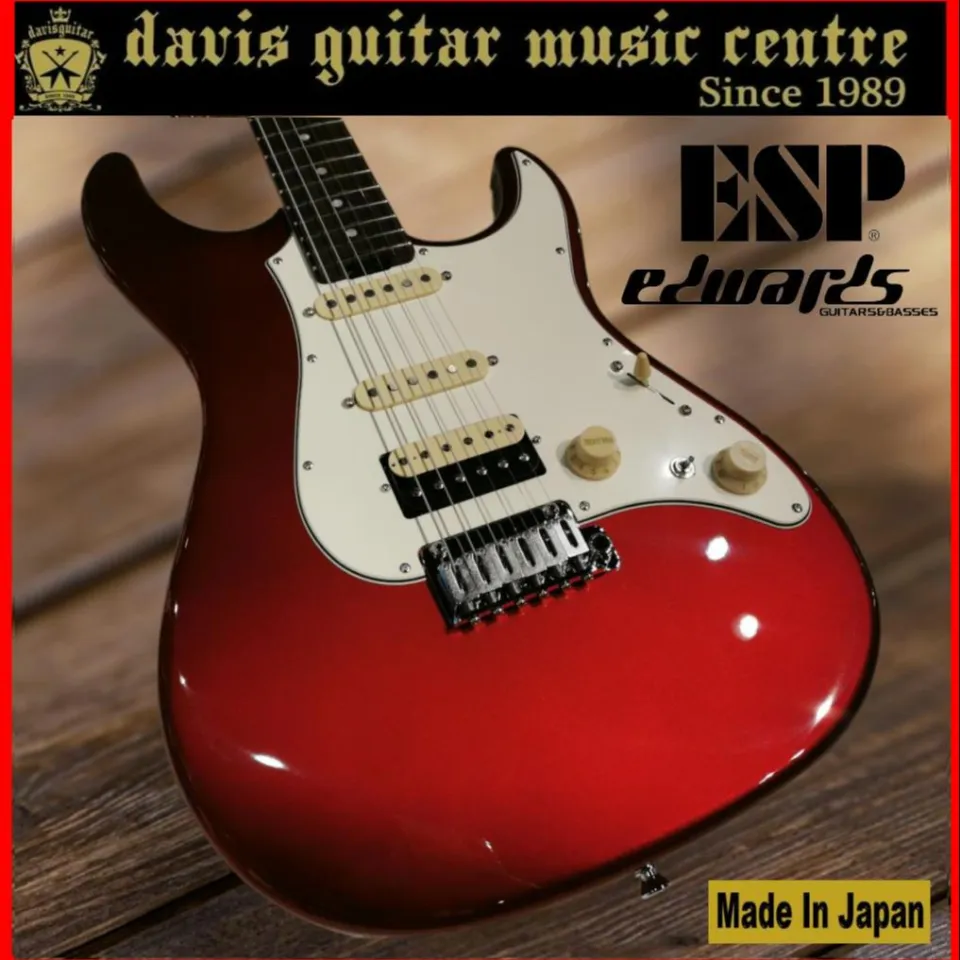 【SALE】ESP SNAPPER-ALR ESP Edwards E-SNAPPER-AL-R CAR Candy Apple Red Electric Guitar