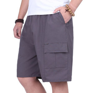 Casual shorts mens summer pants thin casual shorts mens multi pocket beach quick drying pants
