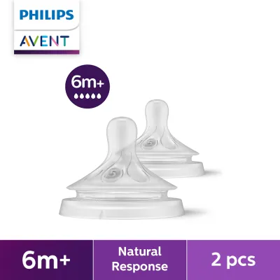 Philips AVENT 6m+ Natural Response Flow 5 Nipples 2-pack