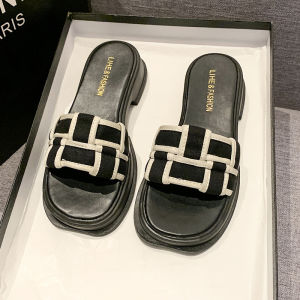 [Free Shipping] Stylish And Comfortable Platform Sandals For Women Perfect For Summer Wear Featuring A Unique And Sophisticated Design Ideal For Outdoor Use And Beach Outings