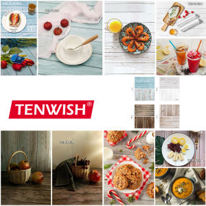 Tenwish 57*42cm Double-side Photo studio photography backdrop background paper marble wood grain 2 sides waterproof photos props Photo Shoot tenwish