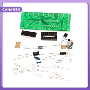 【CANAMEK】 Voice Activated LED Water Light Kit CD4017 Lantern Control Module DIY Electronic Kit Physics Teaching Training Module