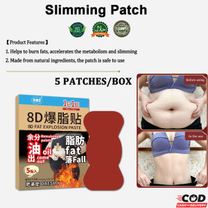 Slimming Patch Navel Sticker Detox Slimming Fat Burning Patch 8pcs/Box Quickly Slimming The Belly For Waist Abdomen Legs Arm Shaping Body Slimming 肚脐贴